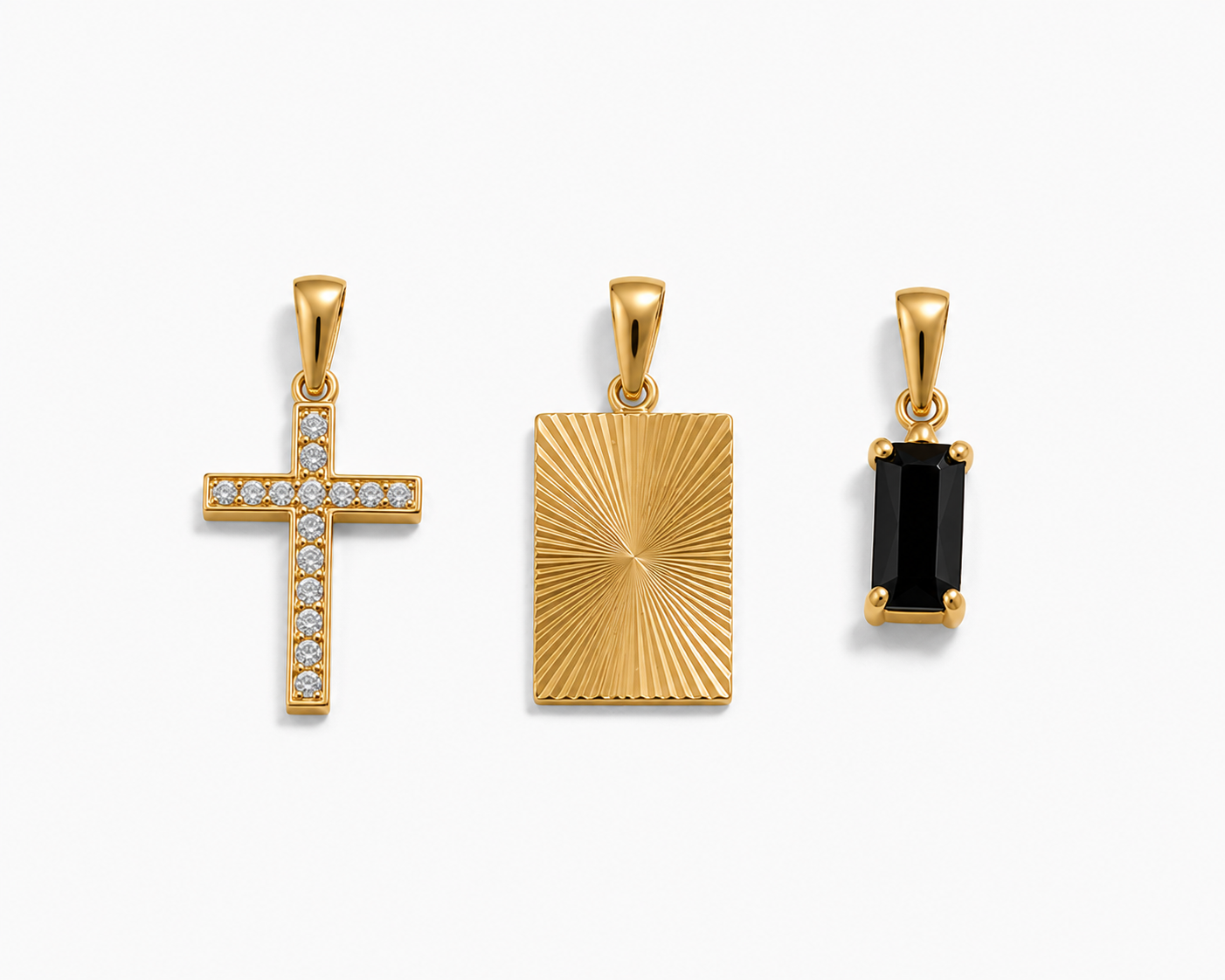 Collier Azélis gros plan pendentifs détachables modulables bijou original femme Amalys Paris